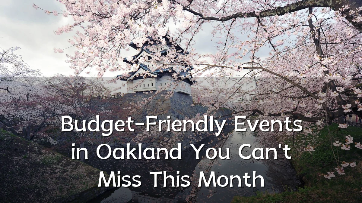 Budget-Friendly Events in Oakland You Can't Miss This Month