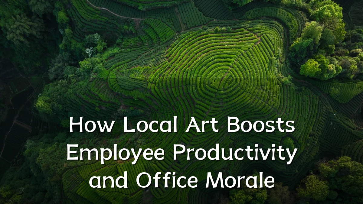How Local Art Boosts Employee Productivity and Office Morale
