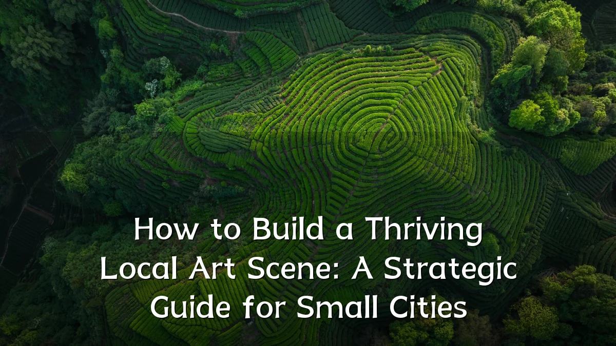 How to Build a Thriving Local Art Scene: A Strategic Guide for Small Cities