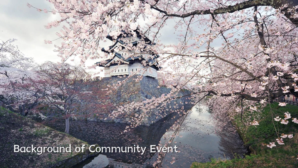 Background of Community Event
