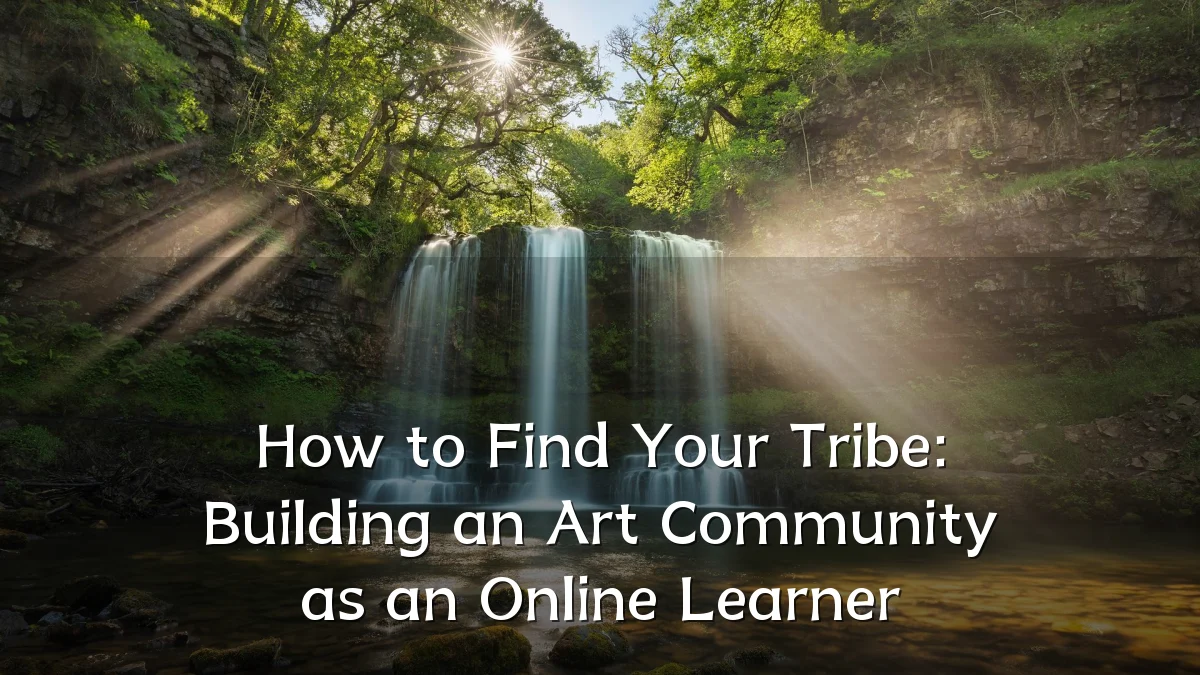 How to Find Your Tribe: Building an Art Community as an Online Learner