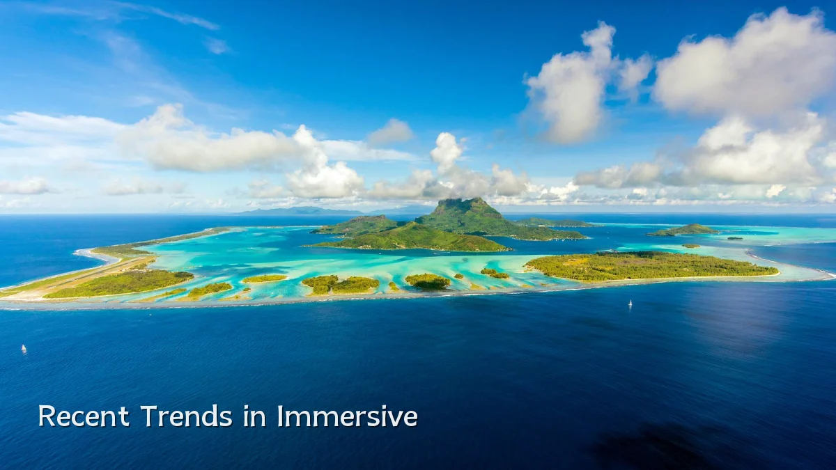 Recent Trends in Immersive