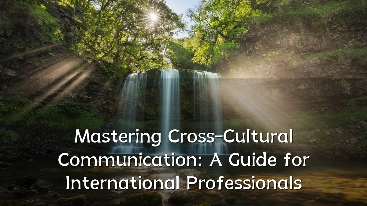 Mastering Cross-Cultural Communication: A Guide for International Professionals