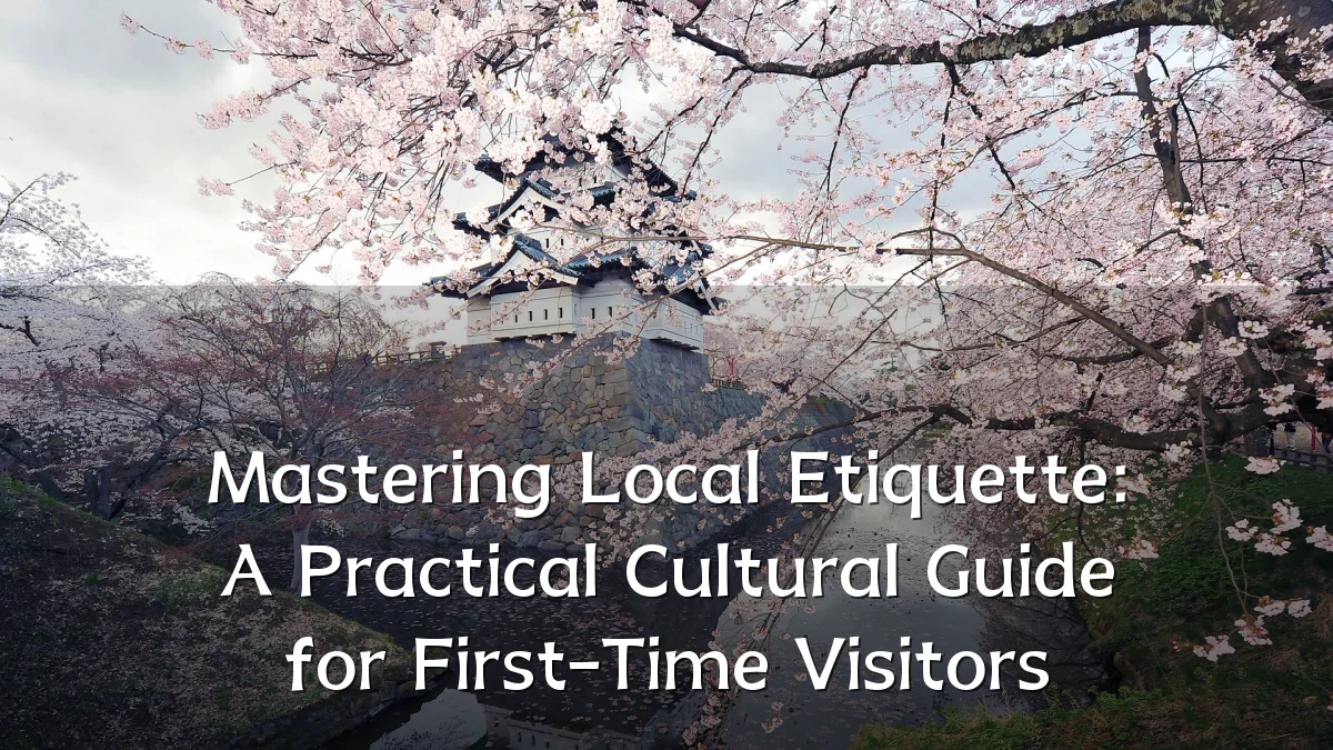 Mastering Local Etiquette: A Practical Cultural Guide for First-Time Visitors