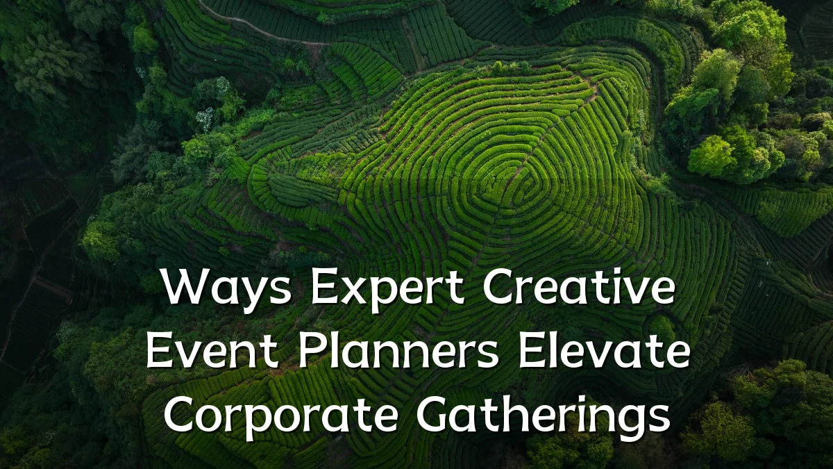 Ways Expert Creative Event Planners Elevate Corporate Gatherings