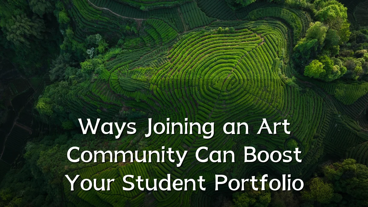 Ways Joining an Art Community Can Boost Your Student Portfolio